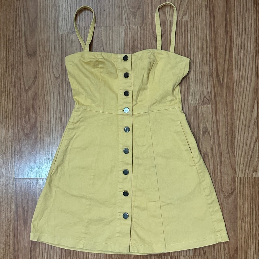 Capulet Pastel Yellow Juliette Button Down Dress